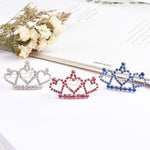 Small Faux Pearl Crown Shape Faux Head Decoration For Pets