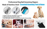 Professional Pet Nail Clipper with Safety Guard -  Stainless Steel