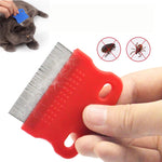 Stainless Steel Pet Flea And Lice Brush Comb